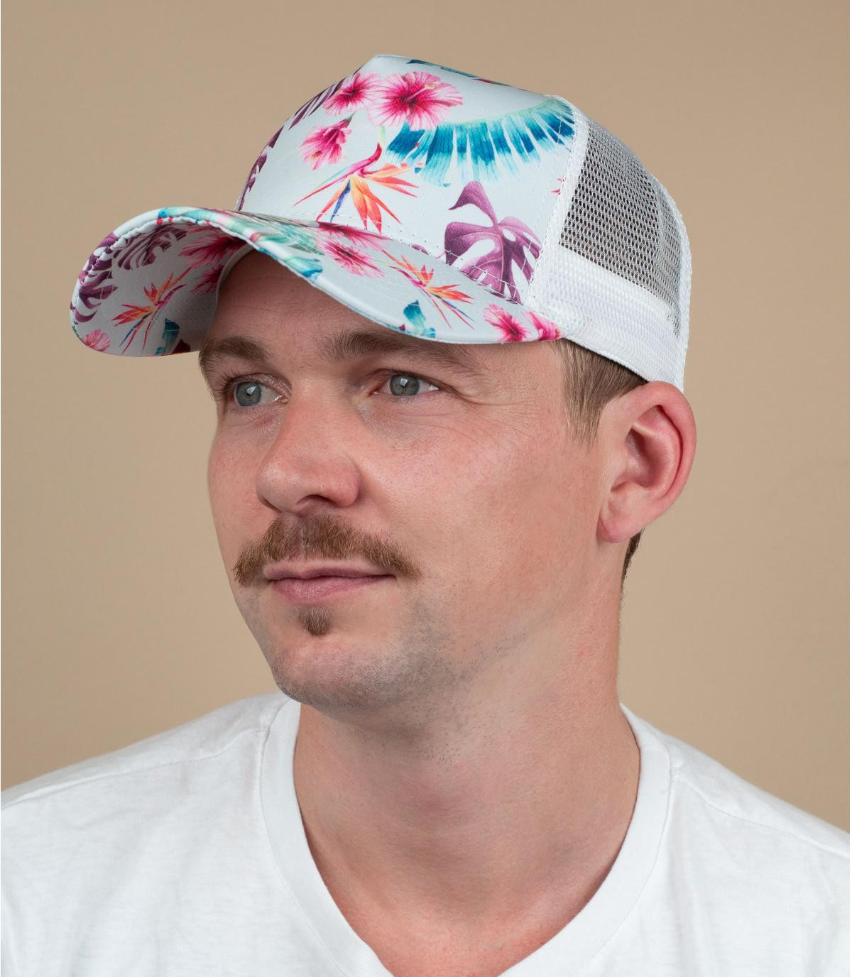  Trucker floral print